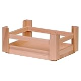 Große stabile Holz-Stiege | Vielseitig als Obstkiste &...