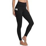Gayhay Leggings Damen High Waist Sport Leggins mit Taschen Blickdicht...