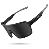 Lamicall XL Fahrradbrille Herren, Schnelle Brille Damen - [29g TR-90...