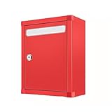 Wasserdichter abschließbarer Briefkasten – moderner Wandbriefkasten für...