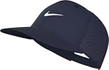 Nike Dri-Fit ADV Club Strukturierte Swoosh-Cap, Midnight Navy/White,...