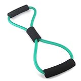 PENIKOKO Brustexpander Widerstandsband Förmiges Trainingsband mit Griffen...