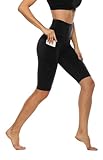 Anwell Yoga Pants Damen Blickdicht kurz Sporthose Hohe Taille mit Tasche...