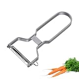 Westmark Sparschäler Julienne – Dünne Gemüsestreifen für Suppen- &...