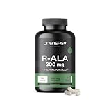 OnEnergy R-ALA – R-Alpha-Liponsäure 300 mg – 120 pflanzliche Kapseln...