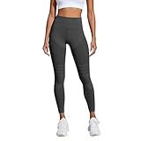 Anti Cellulite Leggings Damen Lang Blickdicht Kompressions Leggings Booty...