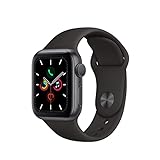 Apple Watch Series 5 40 mm (GPS) - Aluminiumgehäuse Space Grau Schwarz...
