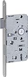 ABUS - Einsteckschloss für Zimmertüren ES BB L S 55 72 20-61673, Silber
