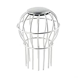 Solaughguy Dachrinnenschutz, 304 Edelstahl, Anti-blockierende Netzabdeckung...