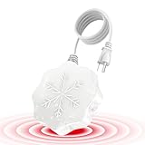 Missmisq Vogelbadheizer,80W Schnellaufheizender Automatischer EIN Aus...