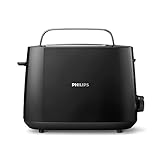 Philips Toaster – 2 Toastschlitze, 8 Stufen, Brötchenaufsatz,...