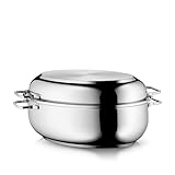 WMF Bräter mit Deckel backofengeeignet, 8,5l, Bräter Induktion, Cromargan...