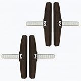 Manovella Cantilever Bremsschuhe 70 mm – symmetrisch – 4 Stück (2...