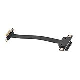 Jectse Verlängerungskabel PCI-E 1x-Adapter mit LED-Indikation-langlebige...