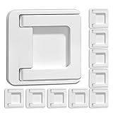 JOINPAYA 10 Stück Selbstklebende Schiebetürgriffe und...