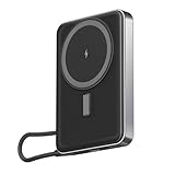 MANKIW Powerbank für MagSafe, 10000mAh 22,5W Wireless Magnetic Powerbank...