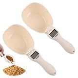 Sporgo 2 Stück Digitale Löffelwaage Präzise auf 1g: Digitale...