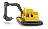 siku 0801, Bagger, Metall/Kunststoff, Gelb/Schwarz, Beweglicher Baggerarm,...