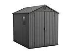 Keter Gerätehaus Darwin 6x8, Grau, Außenmaße 190x244x221cm,...