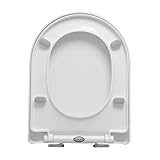 Toilettensitz mit Absenkautomatik, PP-Material, Schnellverschluss und...