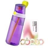 Air Up® Wasserflasche Click Squid Lila Original-Starter-Set mit Kapseln in...