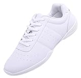 DADAWEN Cheerleader-Schuhe für Erwachsene und Jugendliche, weiß,...