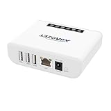 Xiiaozet Kabelloser USB-Server und Druckserver teilen USB-Geräte (Drucker,...