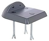 Auflaufschuh | Aluminium-Druckguss | anthrazit RAL 7016 | 154 x 186 mm | 60...