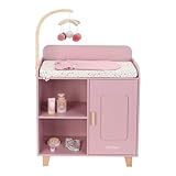 Little Dutch 2520 Holz Puppenwickeltisch - rosa
