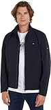 Tommy Hilfiger Herren Blouson Übergangsjacke, Blau (Desert Sky), L