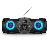 JVC Boomblaster RV-NB300DAB, 2 x 30 Watt, DAB+, UKW, Bluetooth, CD, USB,...