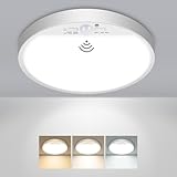 slochi Lampe Deckenlampe mit Bewegungsmelder Innen, 15W 1500LM LED...