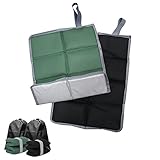 AIMEKE® 2er Set Thermo Sitzkissen Faltbar Sitzmatte Outdoor Sitzunterlage...