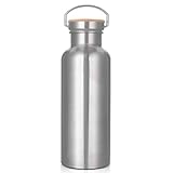 Trinkflasche Edelstahl 750ML, Isolierte Thermosflasche für Sport, BPA-Frei...