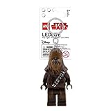 IQ Lego Star Wars - Chewbacca Schlüsselanhänger mit LED-Taschenlampe...