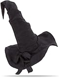 Hatstar Halloween Hexenhut | Felxibler-Biegbarer-Verformbarer Hut |...