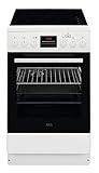 AEG CIB56484BW 50 cm Standherd mit Induktions-Kochfeld / SteamBake – mit...