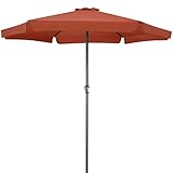 Kingsleeve® Sonnenschirm 330cm Schutzhülle UV Schutz 80+ Balkon Groß...