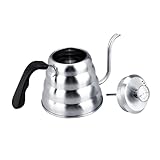 Pour Over Coffee Wasserkocher, ergonomischer robuster Kaffeekocher...