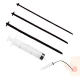 BDSMAGE Harnröhren Dilatatoren 3 PCS mit Spritze,Silikon Dilator...