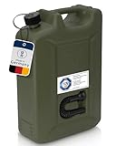 hünersdorff 802010 Kraftstoff-Kanister Profi 20L für Benzin, Diesel und...