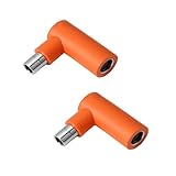 Hsupez 2 Stück DC-Netzsteckeradapter, DC 7909 Buchse auf DC 8020 Stecker...