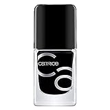Catrice ICONAILS Gel Lacquer, Gellack, Nagellack, Nr. 20 Black To The...