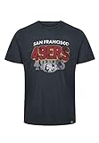 Recovered San Francisco 49ers Black NFL Galore Washed T-Shirt - XL