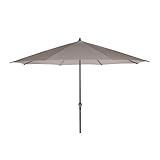 SIENA GARDEN Sonnenschirm AVIO Ø 350 cm taupe