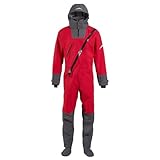 FJOADNVM Trockenanzug for Herren, wasserdichter Stoff-Trockenanzug mit...