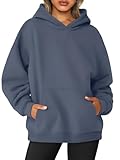 AUTOMET Damen-Sweatshirt, Übergröße, Fleece, Kapuzenpullover,...