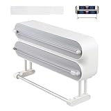 DBREAKS Wandrollenhalter Küche 3 Rollen, küchenrollenhalter magnetisch,...