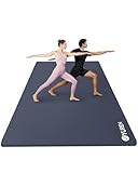 RYTMAT Yogamatte XXL 200x130cm NBR 10mm Dick und Bequem Gymnastikmatte für...