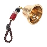 TOYANDONA Messing Windspiel Glocke Klein mit Glücksbringer Symbol...